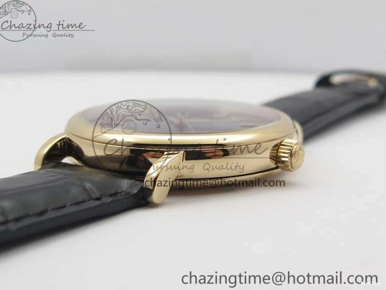 MIROTIME 0319 MoistureWicking Portofino Automatic RG IW356522 FKF 1:1 Best Edition Blue Dial on Black Croco Strap A 7109